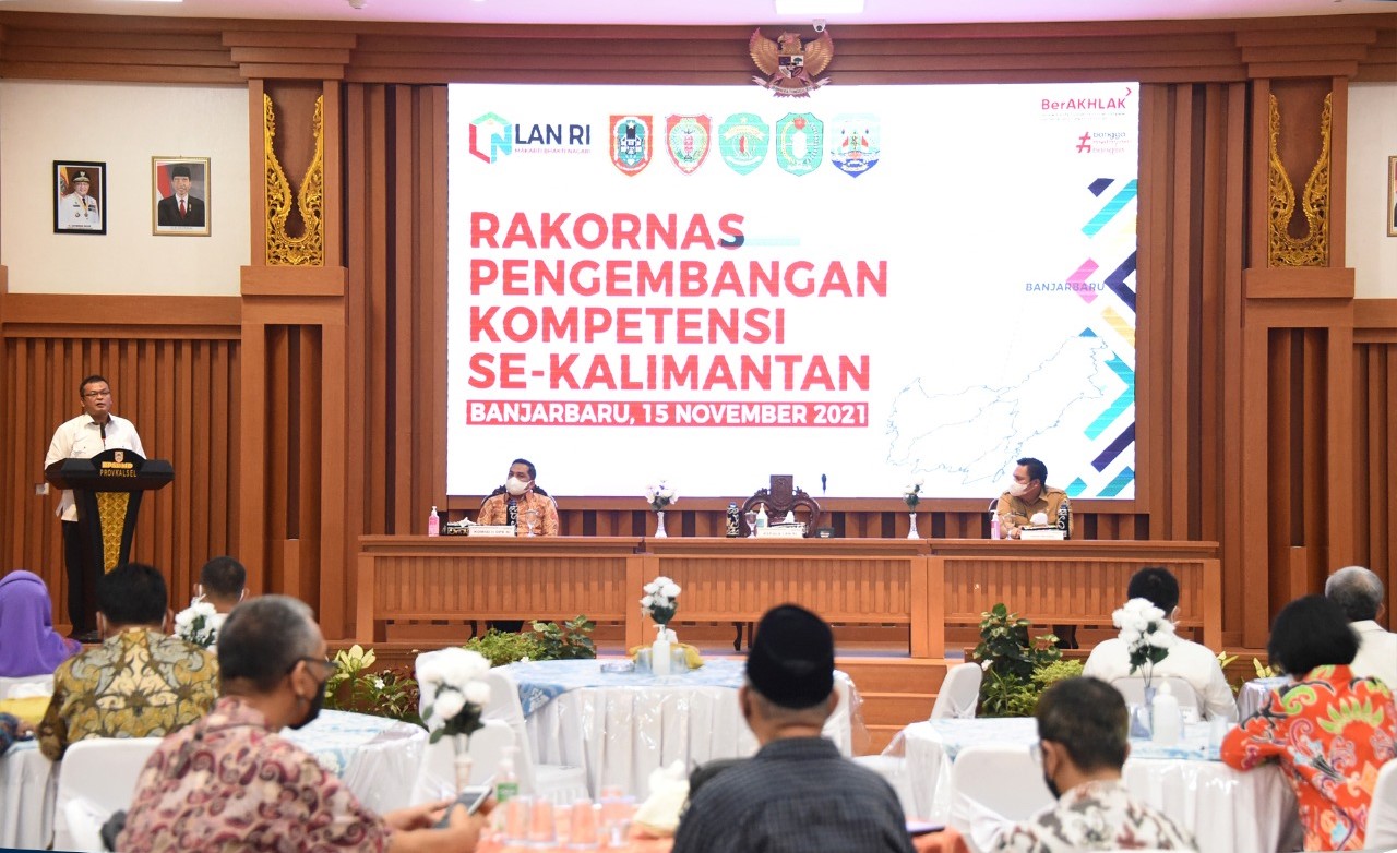 Samakan Persepsi dan Koordinasi, LAN Gelar Rakornas Pengembangan Kompetensi se-Kalimantan