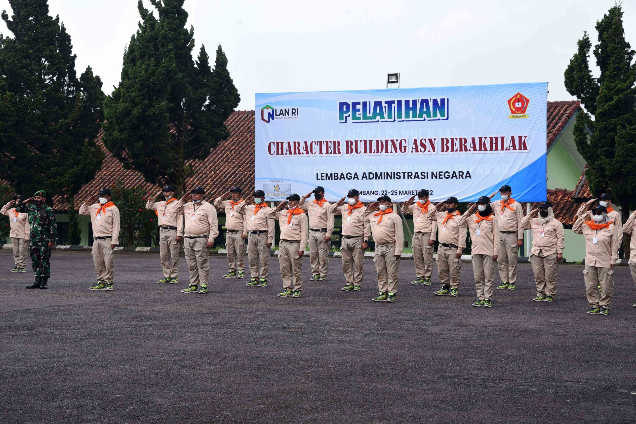 Tanamkan Kesadaran Bela Negara Untuk Pegawai Lan Gelar Pelatihan